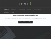 Tablet Screenshot of invio.com